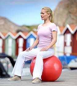 Base per palla da ginnastica per allenamenti o da usare come sedia da  ufficio alla tua scrivania crea un sedile per la gravidanza per esercizi di  parto Yoga Pilates - AliExpress